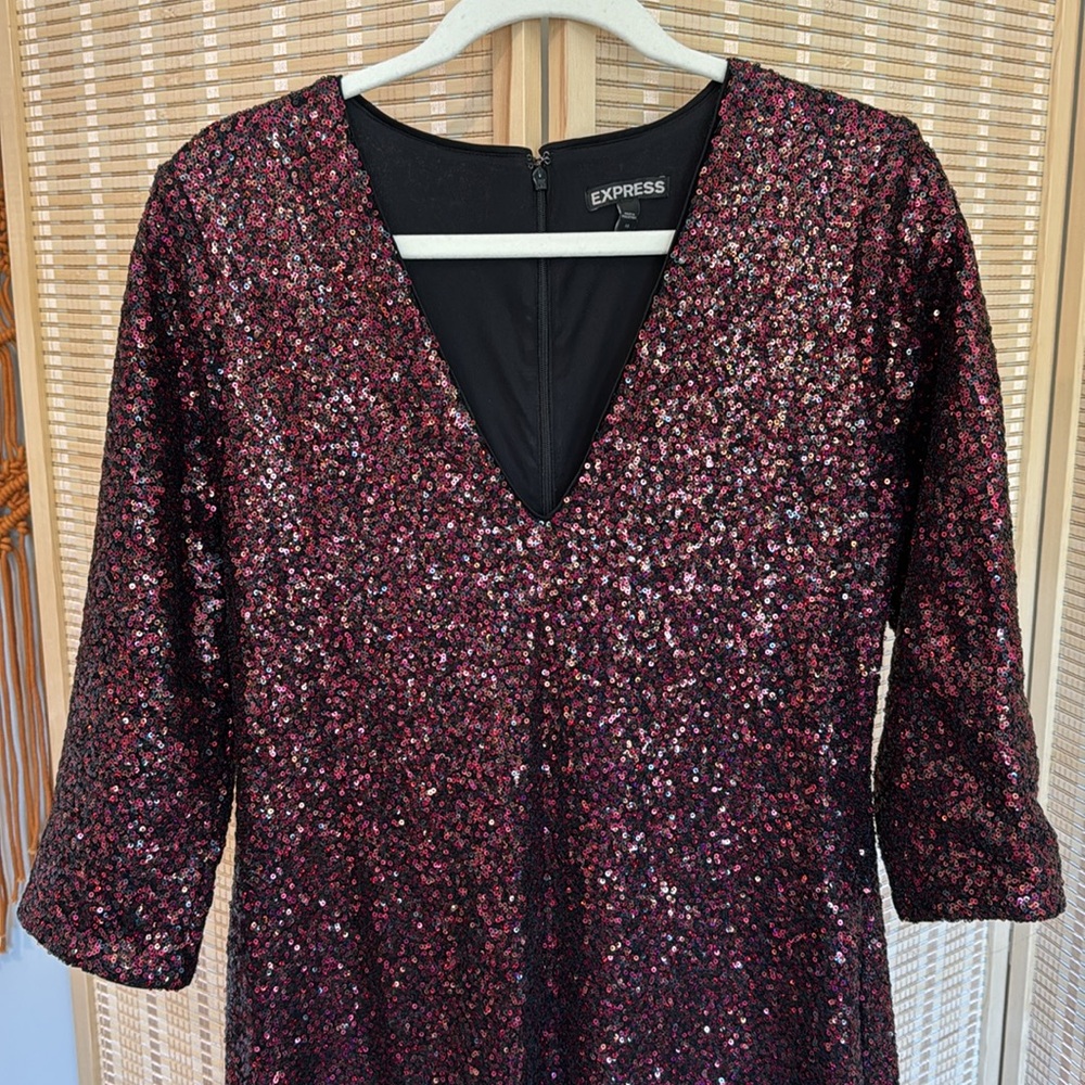 Express Sequins Dress - Picture 3 of 7